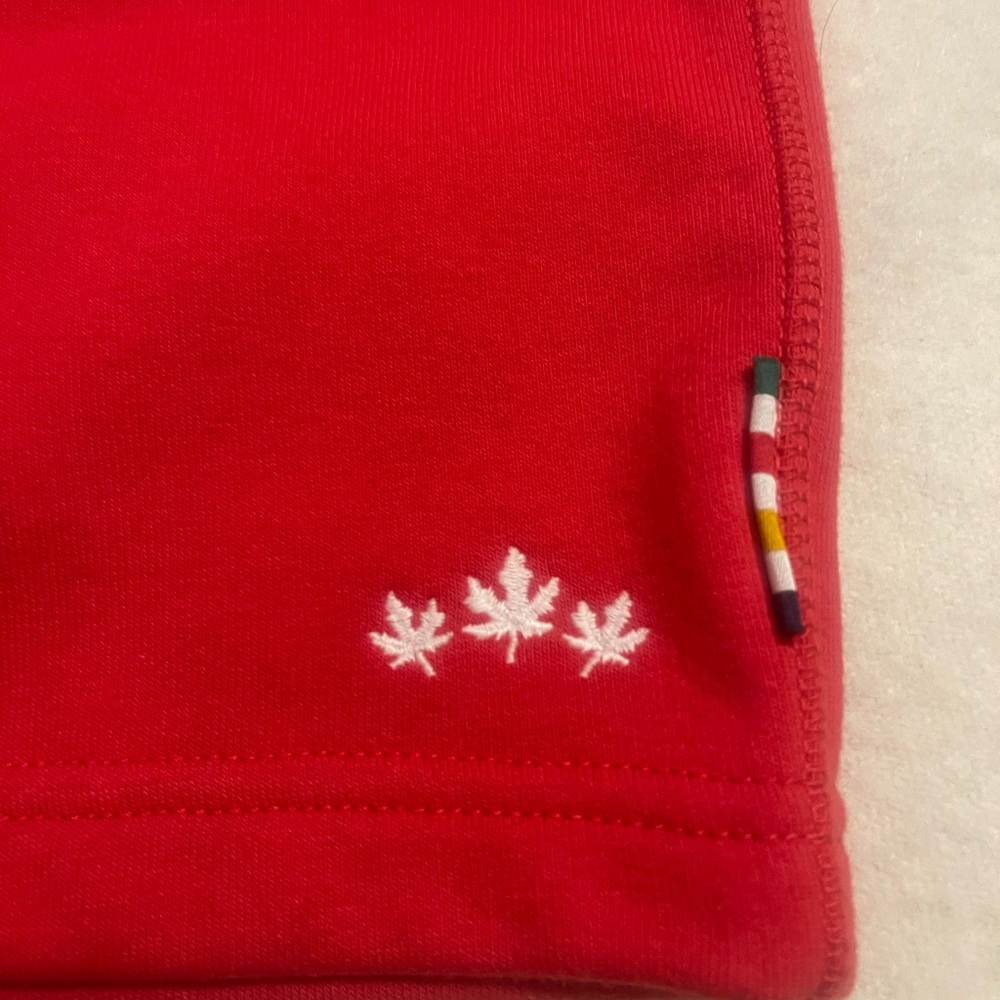 BNWT Rare HBC Stripes XL Men's Fleece Shorts